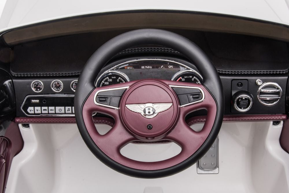 Battery car Bentley Mulsanne White