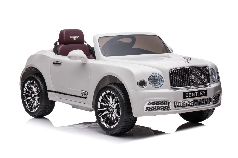 Battery car Bentley Mulsanne White