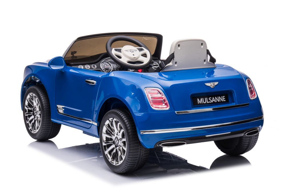 Elektro Kinderauto Bentley Mulsanne Blau Lackiert