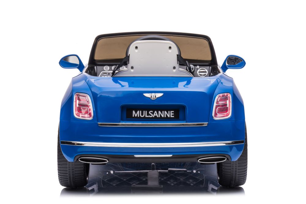 Elektro Kinderauto Bentley Mulsanne Blau Lackiert