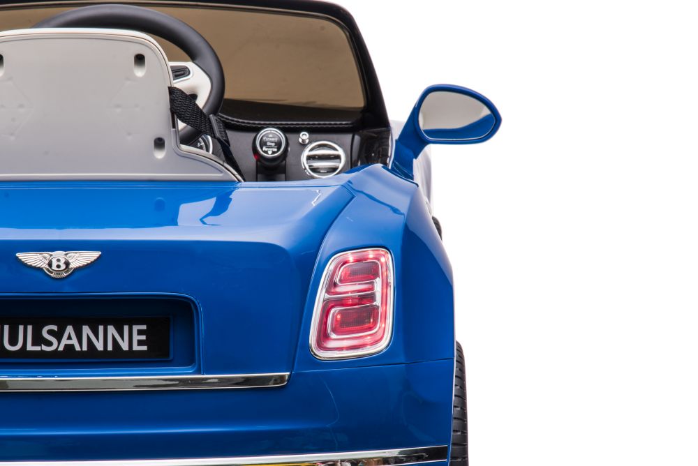Elektro Kinderauto Bentley Mulsanne Blau Lackiert