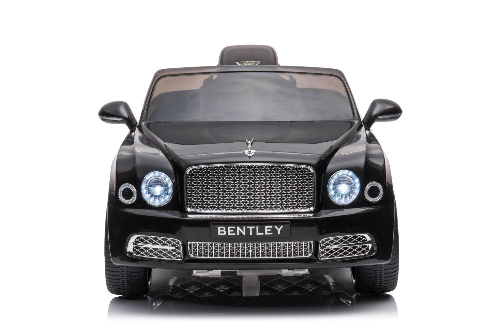 Battery car Bentley Mulsanne painted black