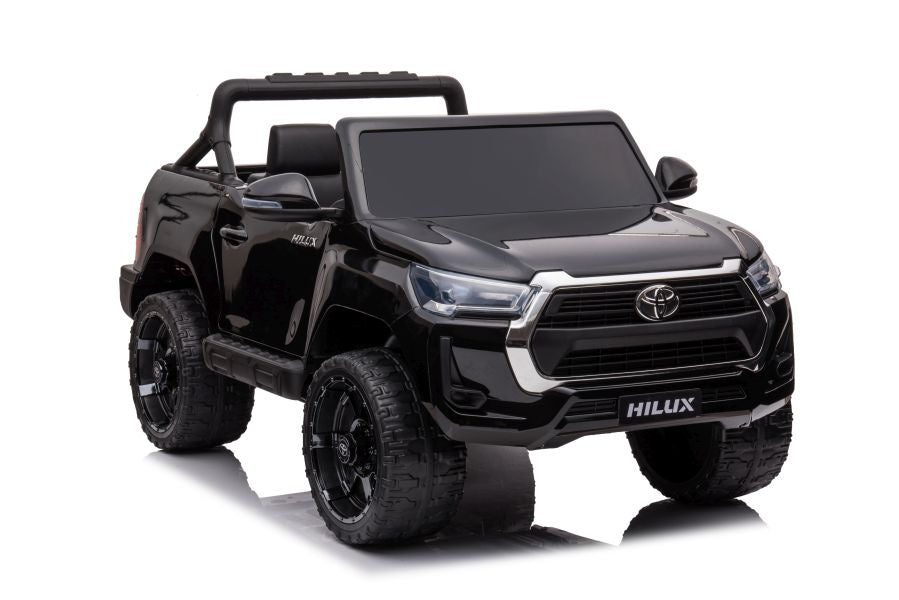Elektro Kinderauto Toyota Hilux DK-HL860 Schwarz 4x45W 3-Gang-System