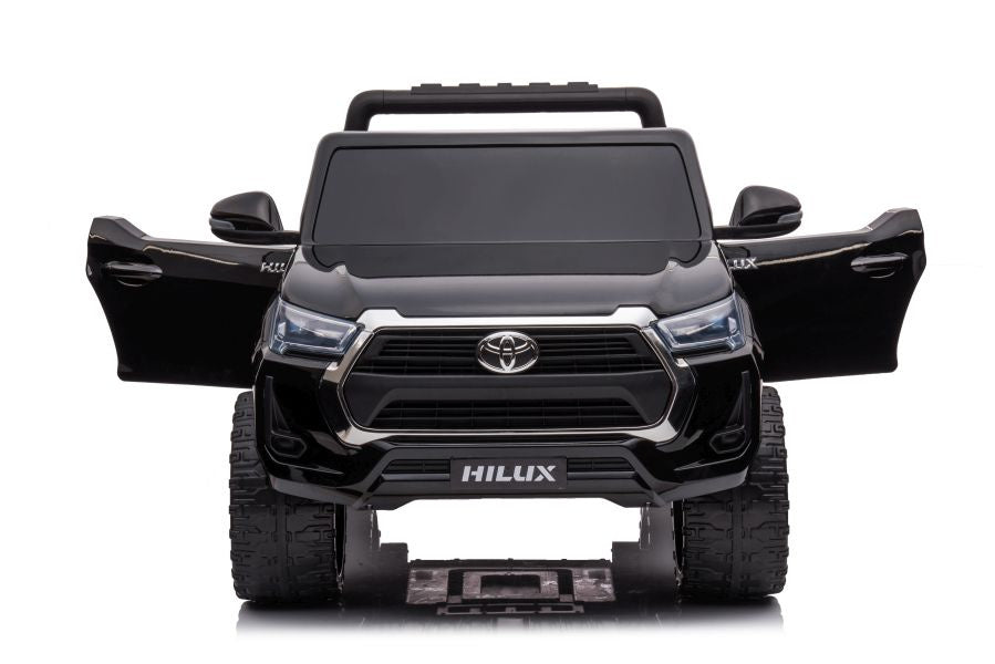 Elektro Kinderauto Toyota Hilux DK-HL860 Schwarz 4x45W 3-Gang-System