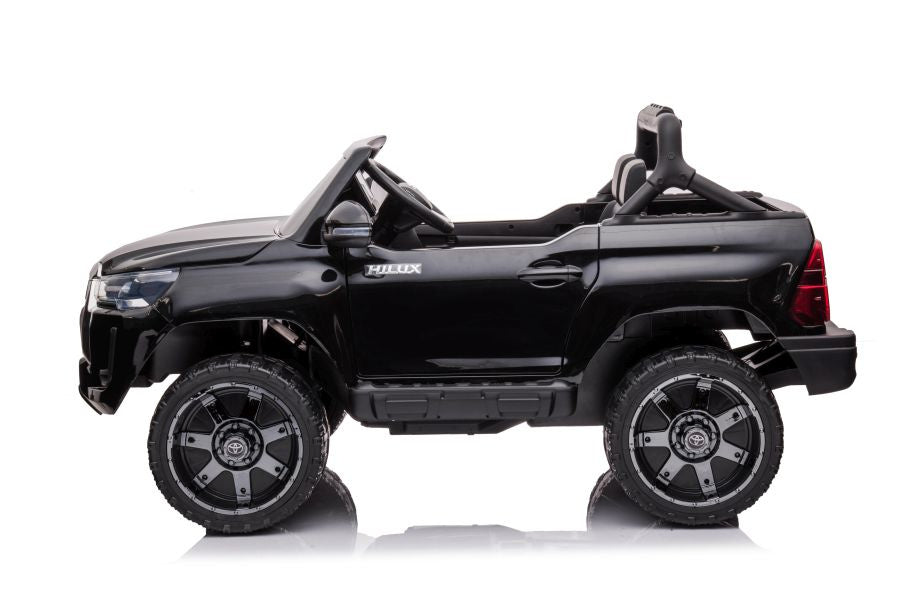 Elektro Kinderauto Toyota Hilux DK-HL860 Schwarz 4x45W 3-Gang-System