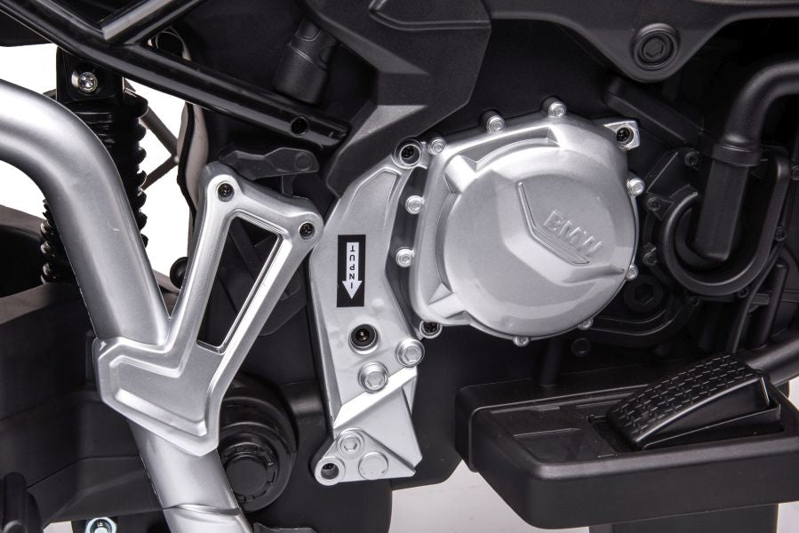 Elektro Kindermotorrad BMW GS Polizei Weiß