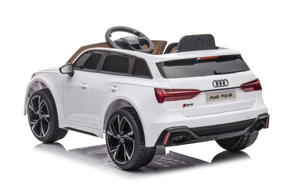 Electric Children's Car Audi RS6 BRD-2118 White