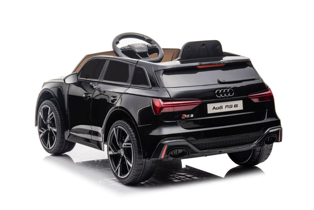 Elektro Kinderauto Audi RS6 BRD-2118 Schwarz