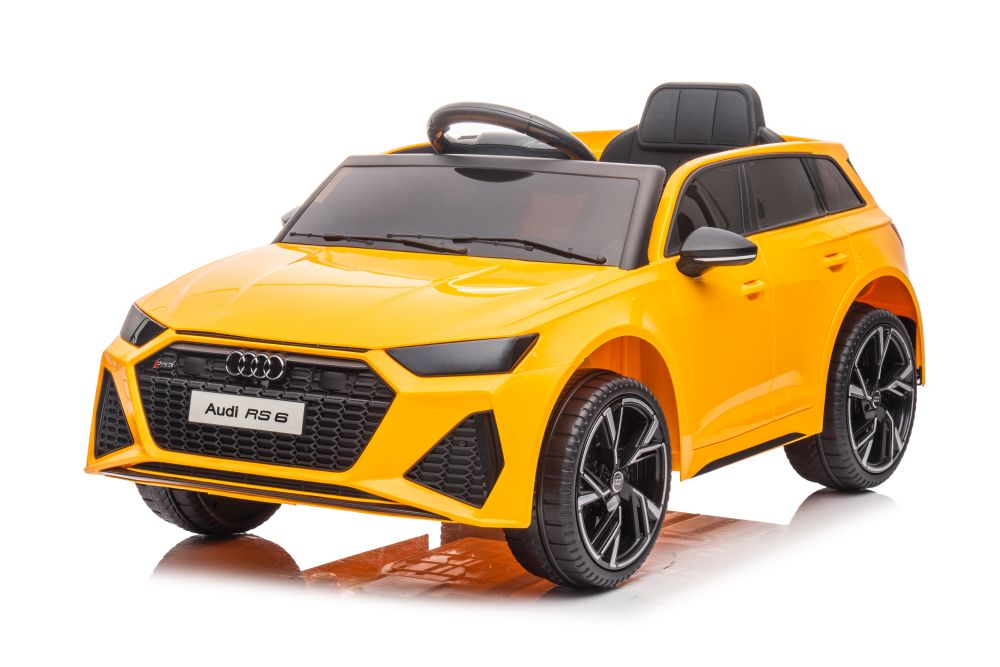 Electric Children's Car Audi RS6 BRD-2118 Yellow