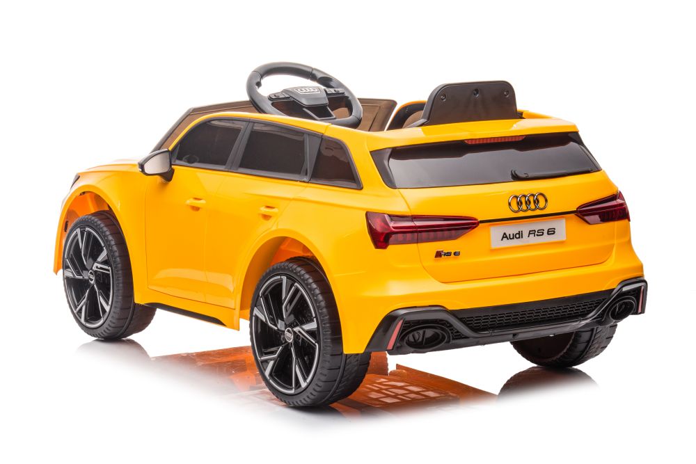 Electric Children's Car Audi RS6 BRD-2118 Yellow
