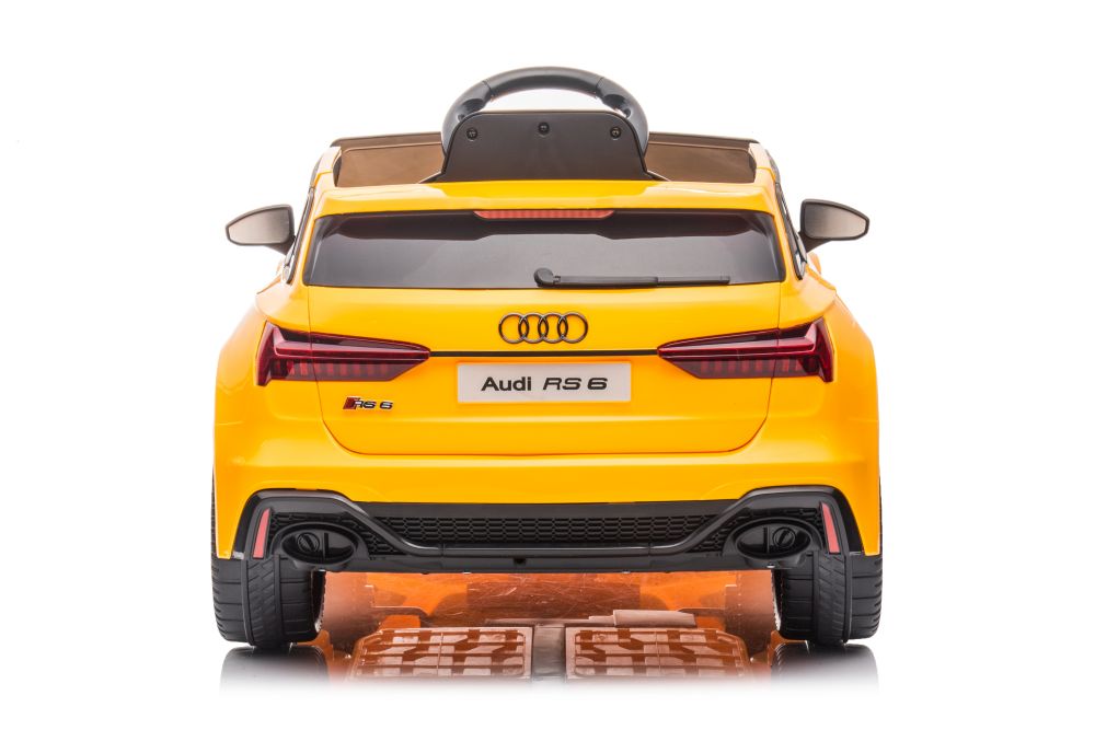 Electric Children's Car Audi RS6 BRD-2118 Yellow