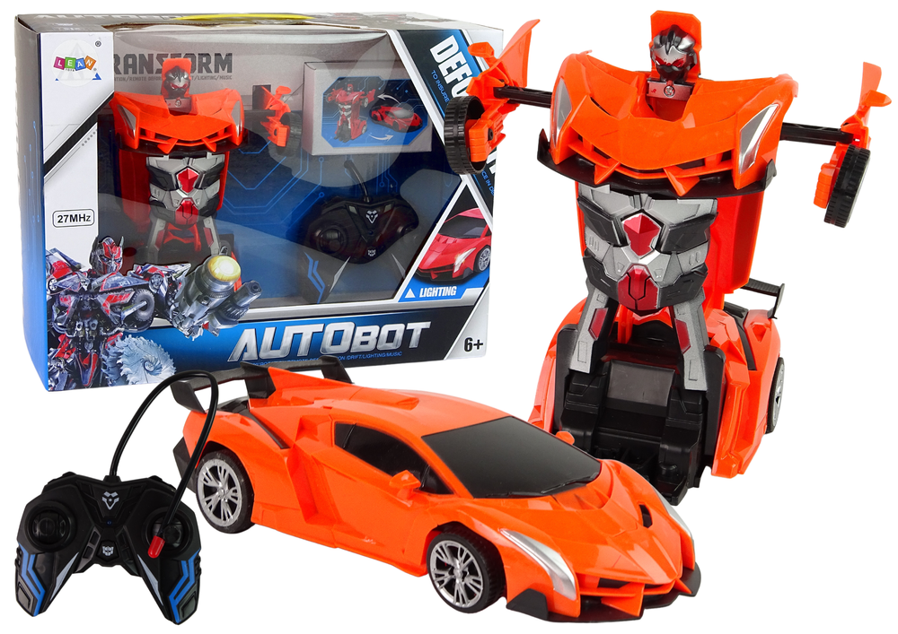 Auto Robot 2in1 R/C Remote Control Orange