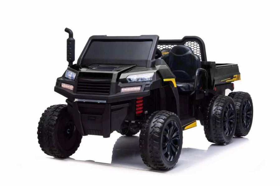 Elektro Kinderauto Bulldog 4x4 24V 2Sitzer Schwarz