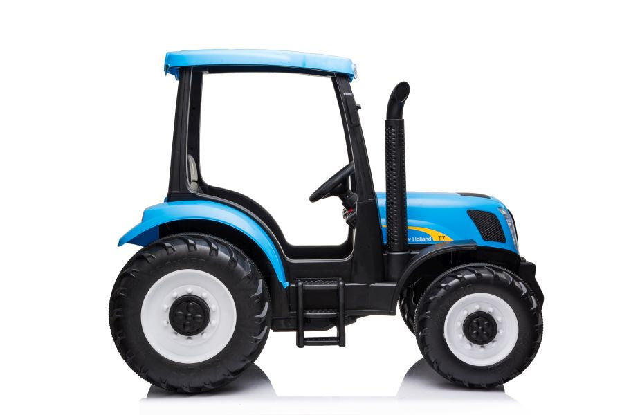 Elektro Kindertraktor New Holland A011 Blau 24V