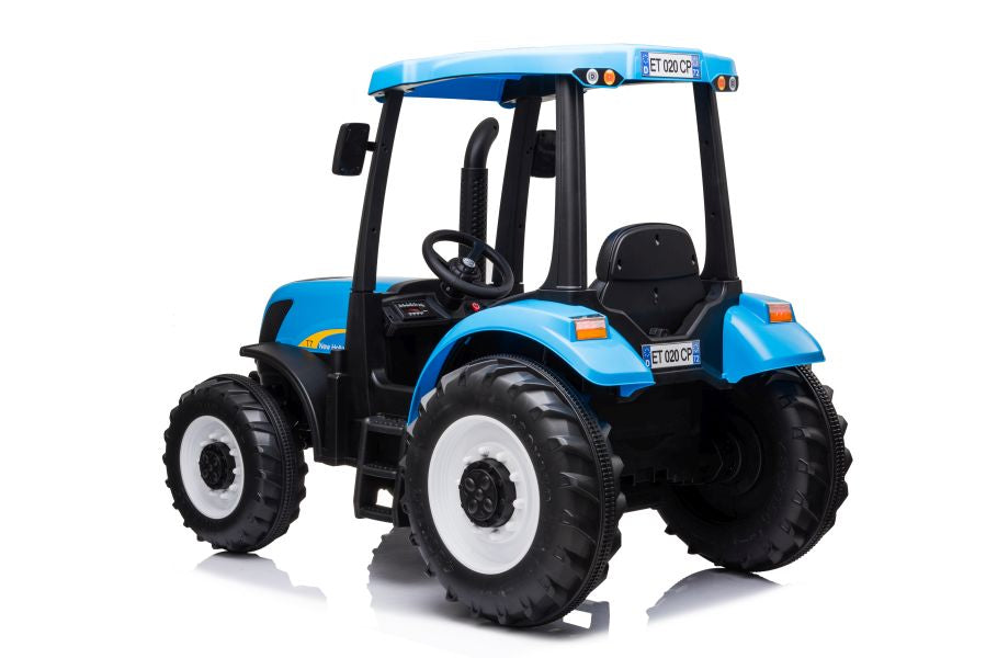 Elektro Kindertraktor New Holland A011 Blau 24V