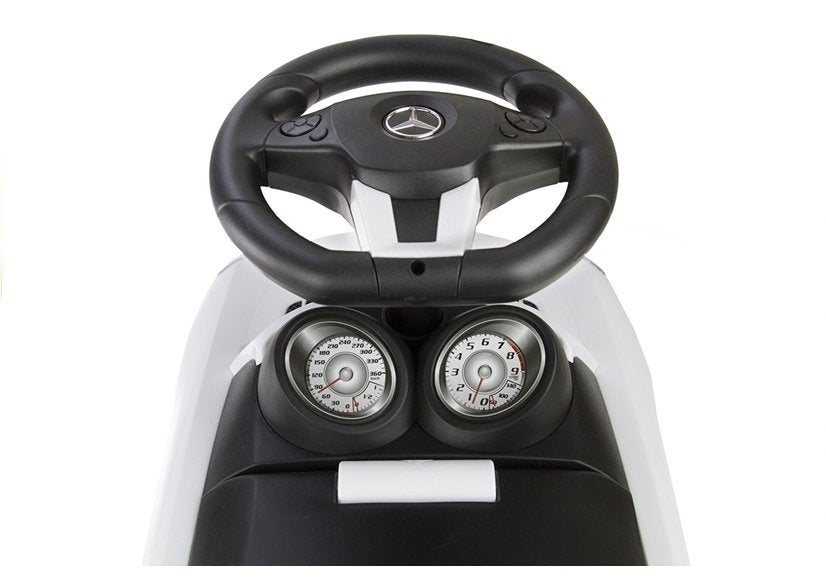 Mercedes-Benz SLS AMG Weiß Kinderrutschauto
