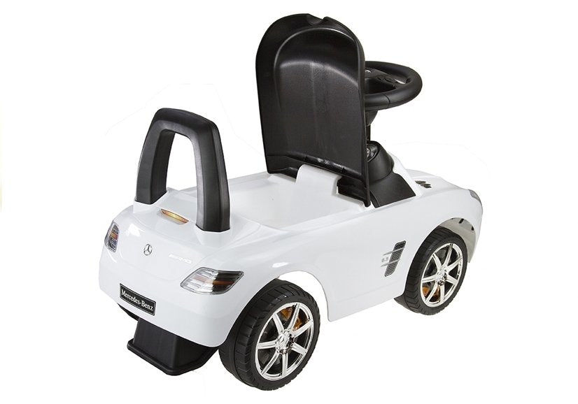 Mercedes-Benz SLS AMG Weiß Kinderrutschauto
