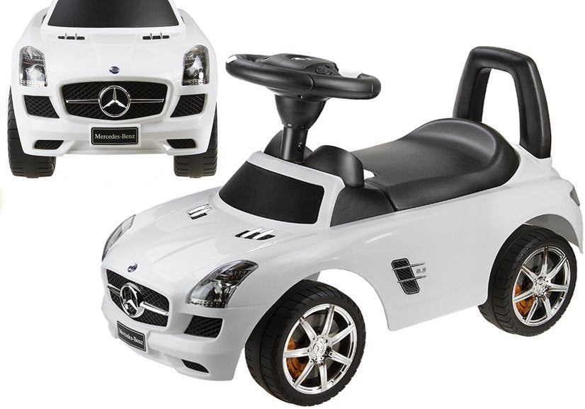 Mercedes-Benz SLS AMG Weiß Kinderrutschauto