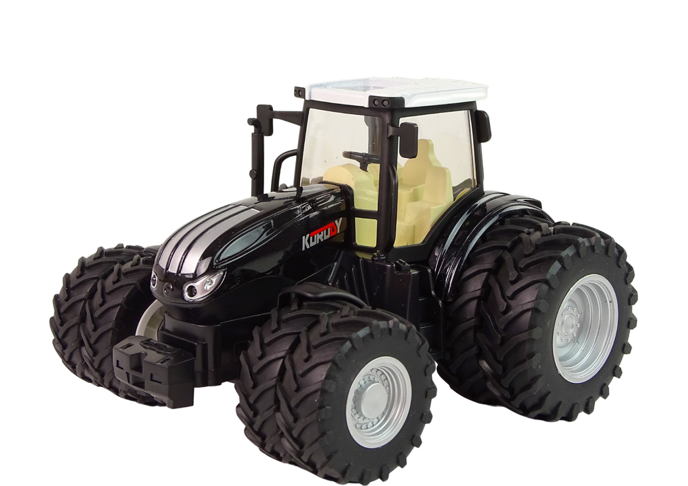 Ferngesteuerter Traktor R/C Schwarz 2.4G Metall Spielzeug