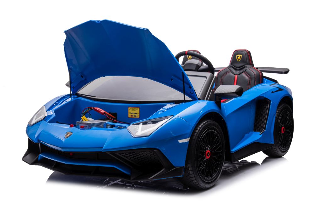 Elektro Kinderauto Lamborghini XXL Blau 24V 2Sitzer