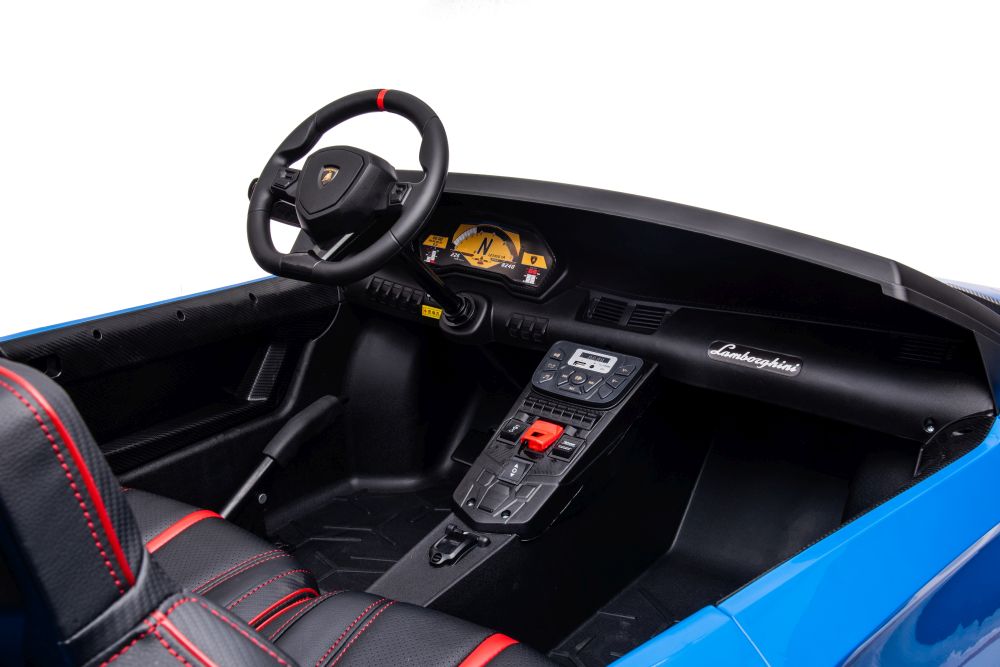 Elektro Kinderauto Lamborghini XXL Blau 24V 2Sitzer