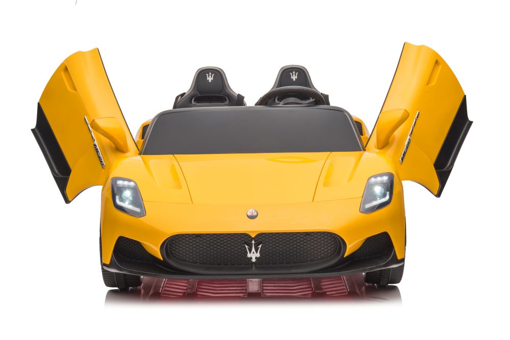 Elektro Kindermotorrad Maserati MC20 Gelb 24V 2Sitzer