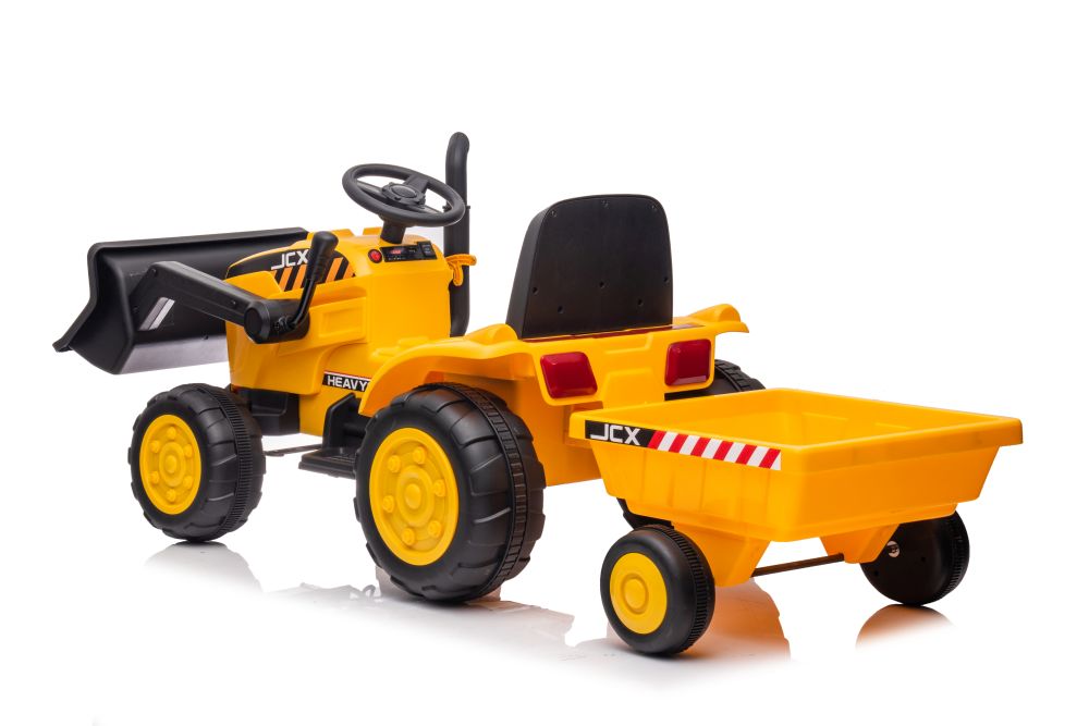 Battery tractor with trailer S617 Yellow