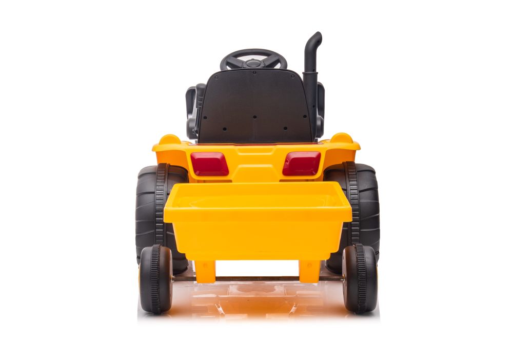 Battery tractor with trailer S617 Yellow