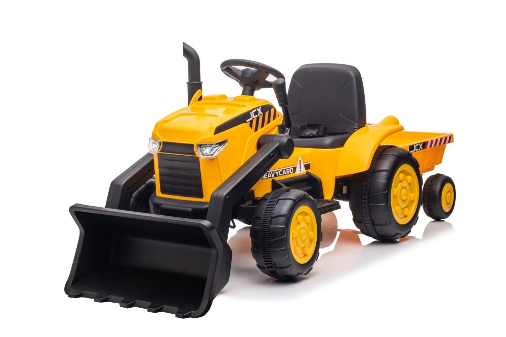 Battery tractor with trailer S617 Yellow