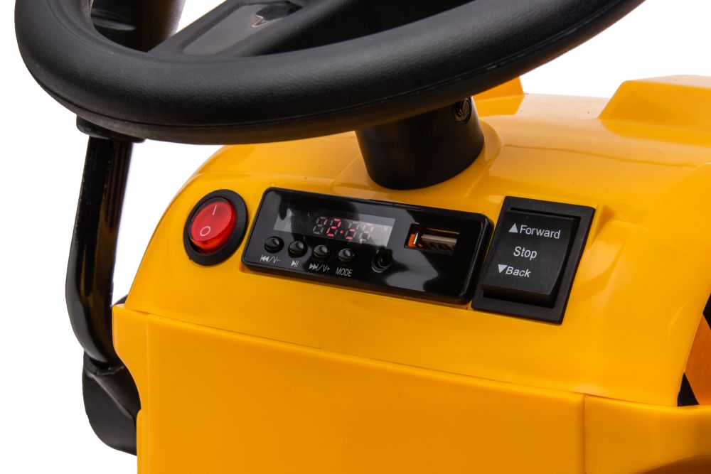 Battery tractor with trailer S617 Yellow