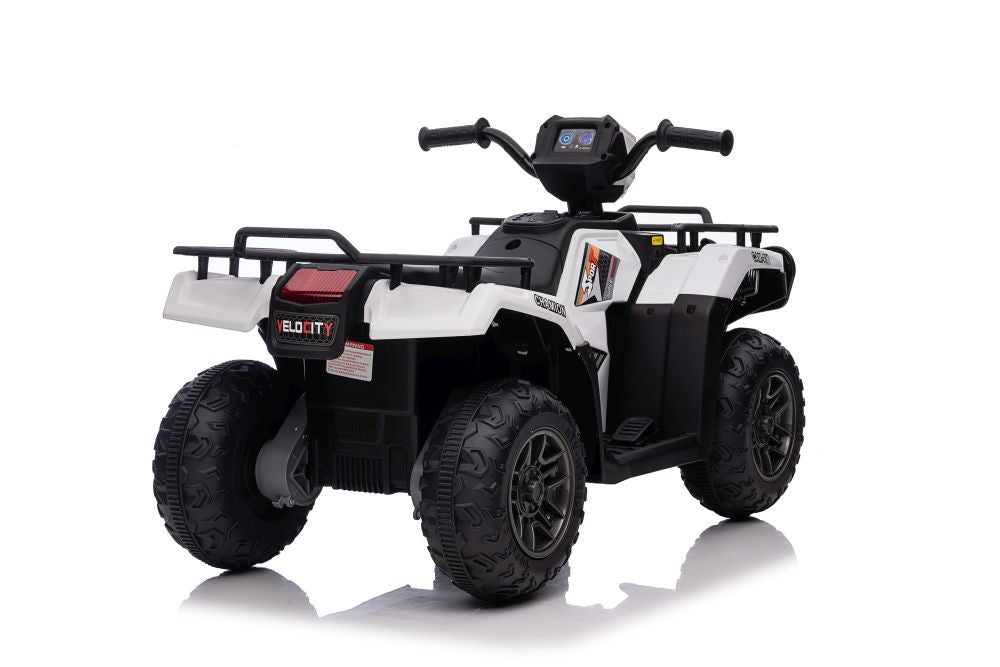 Electric Ride-On-Quad JC915 White