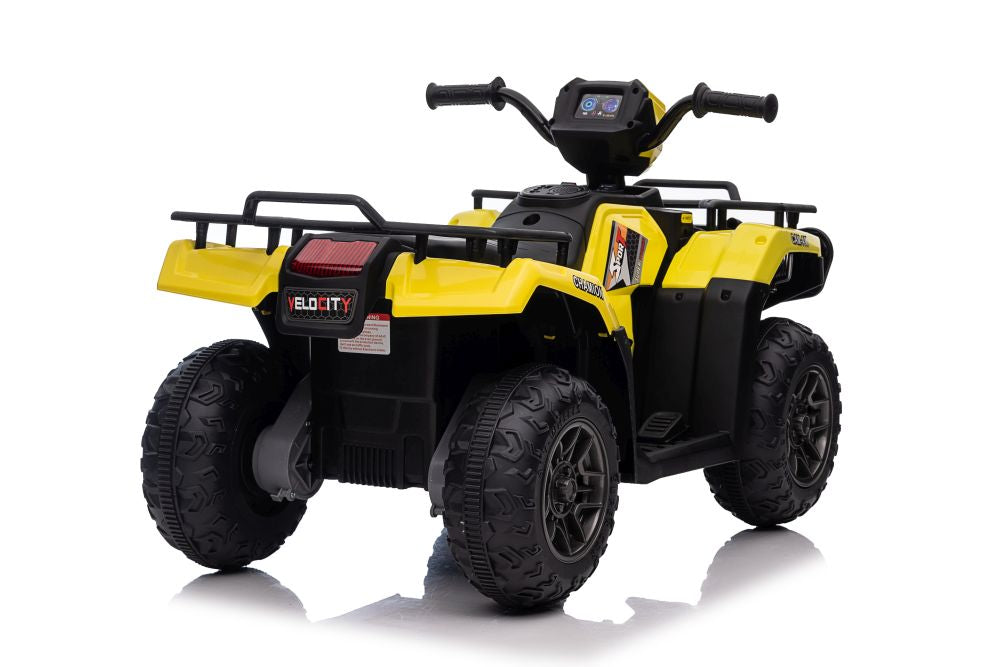 Electric Ride-On-Quad JC915 Yellow