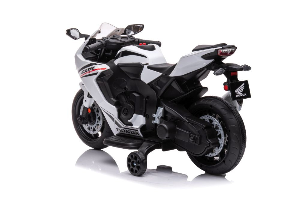 Elektro Kindermotorrad CBR1000RR Weiß
