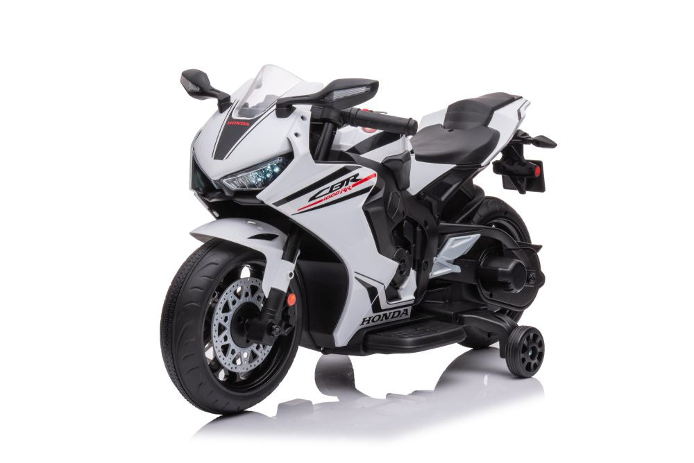 Elektro Kindermotorrad CBR1000RR Weiß