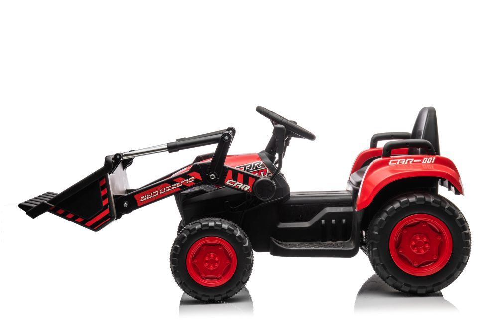 Elektro Kindertraktor Mit Schaufel BW-X002A Rot