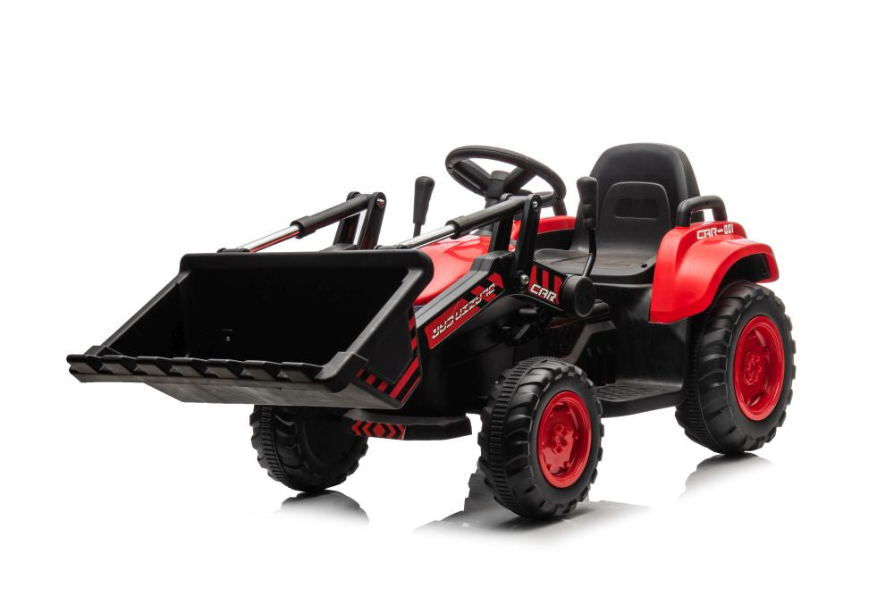 Elektro Kindertraktor Mit Schaufel BW-X002A Rot