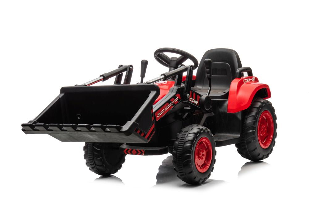 Elektro Kindertraktor Mit Schaufel BW-X002A Rot