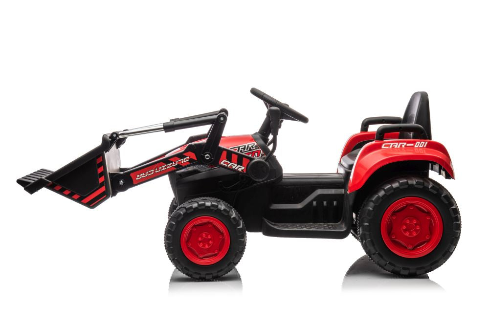 Elektro Kindertraktor Mit Schaufel BW-X002A Rot