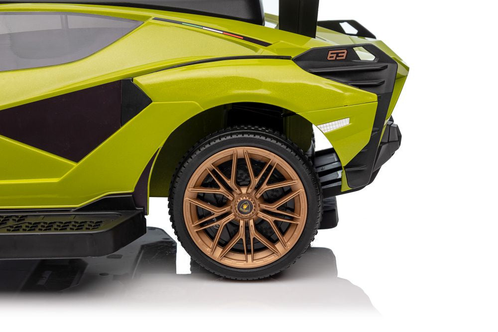 Rutschauto Lamborghini QLS-996T Grün 25kg Maximalgewicht