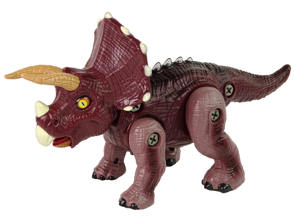 Spinnender Dinosaurier Mit Bohrer Aus Kunststoff