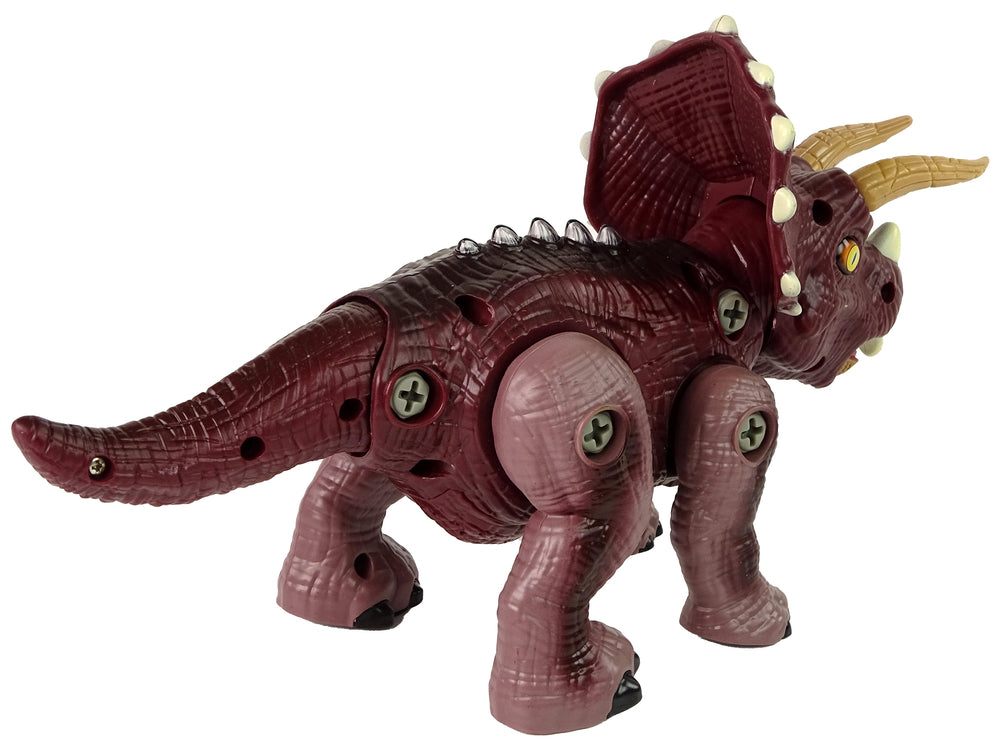 Spinnender Dinosaurier Mit Bohrer Aus Kunststoff