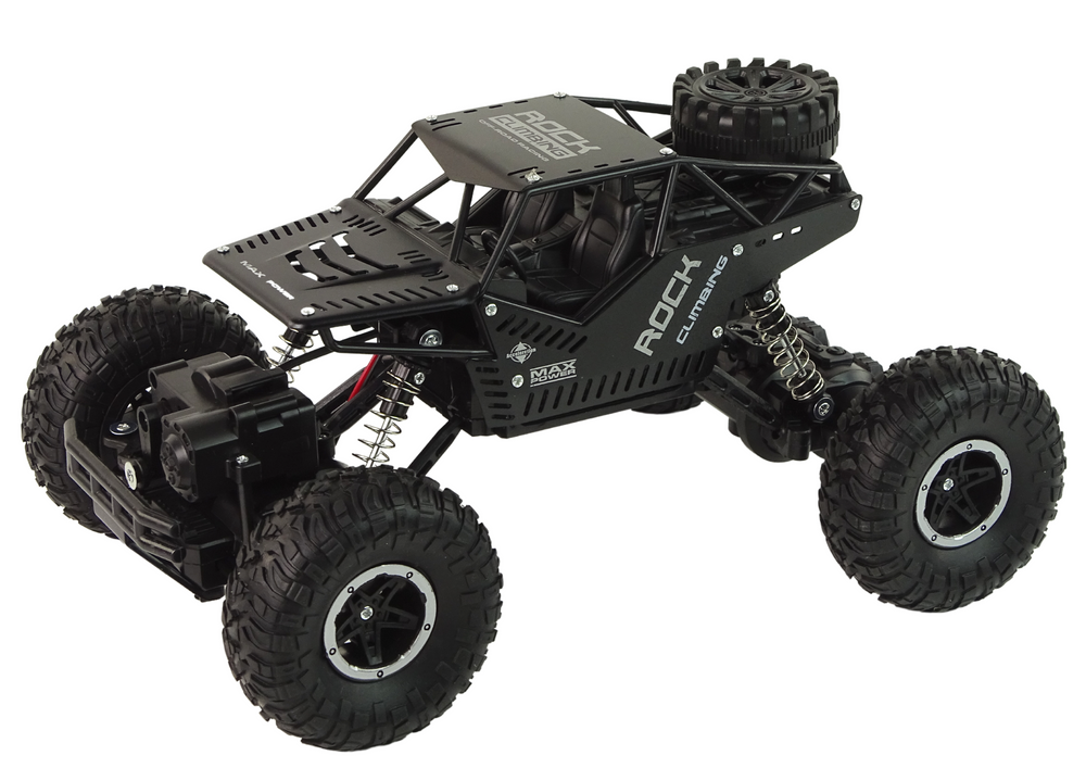 Ferngesteuertes Spielzeugauto RC Rover 1:16 Schwarz