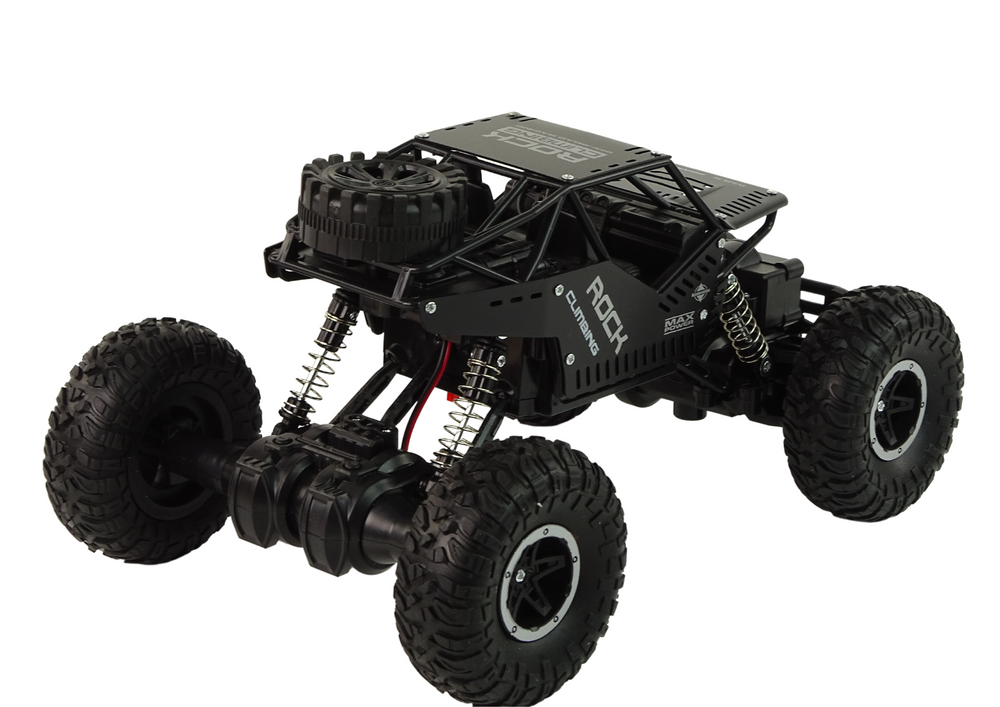 Ferngesteuertes Spielzeugauto RC Rover 1:16 Schwarz