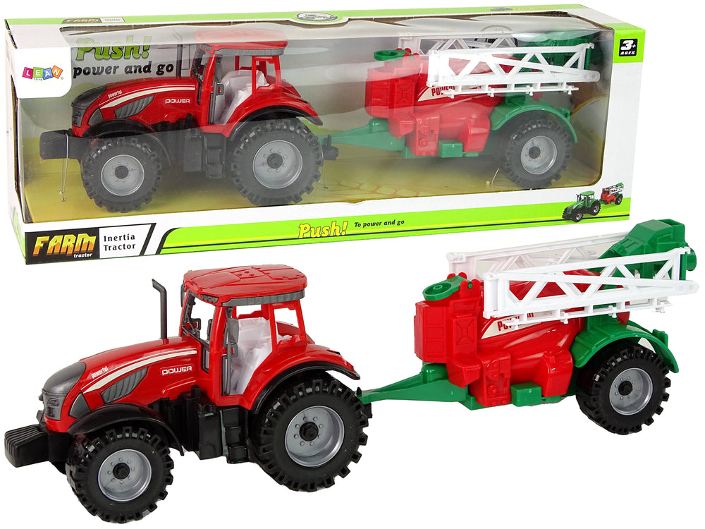 Ackerschlepper, Mit, Rot, Sprayer