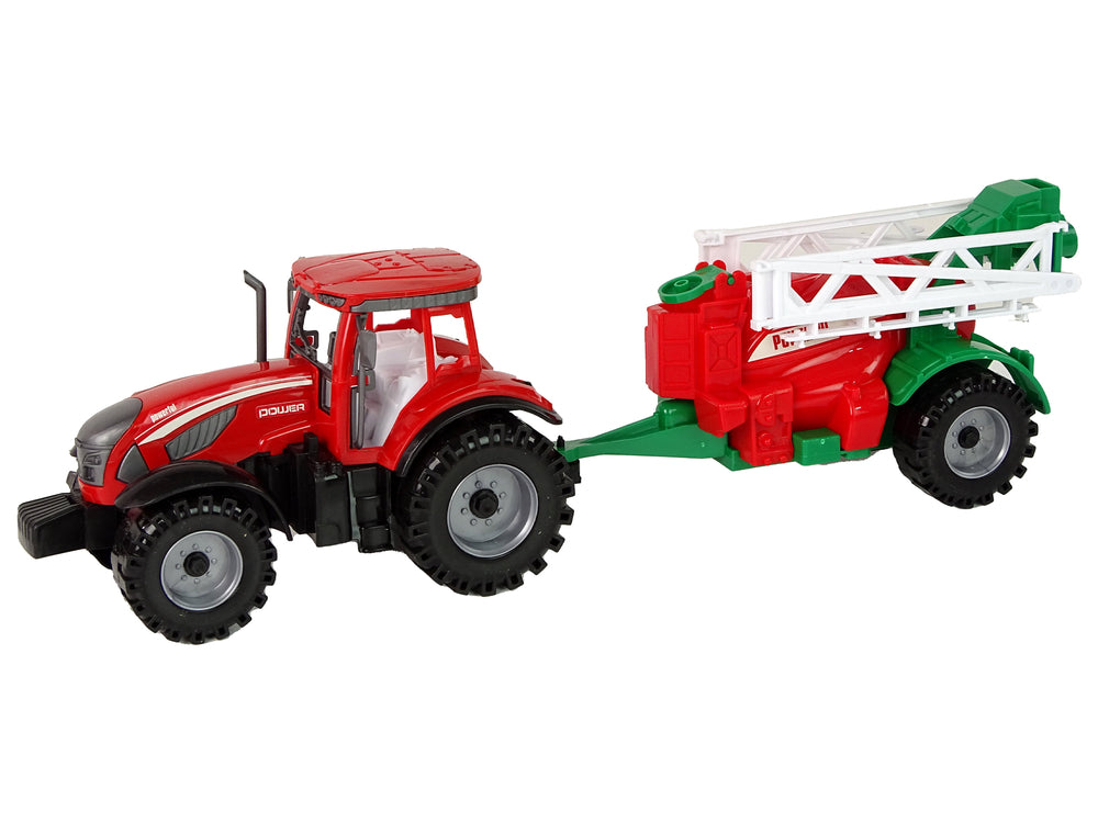 Ackerschlepper, Mit, Rot, Sprayer