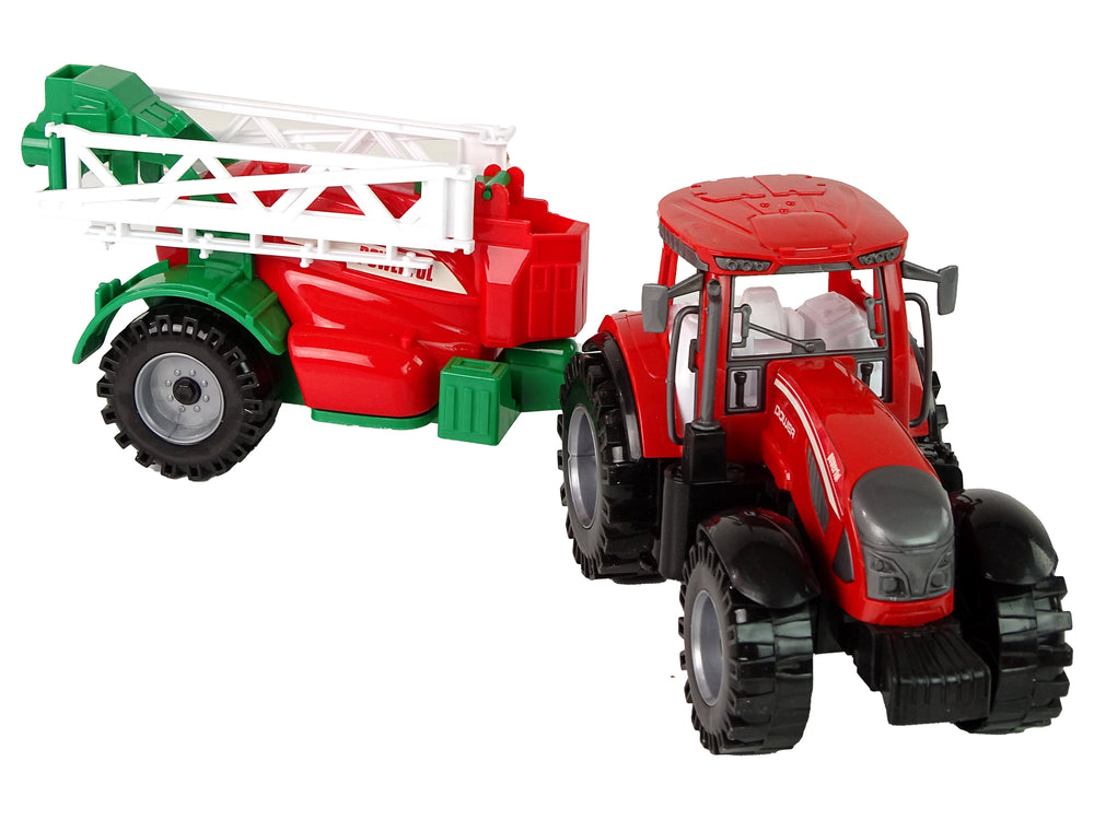 Ackerschlepper, Mit, Rot, Sprayer