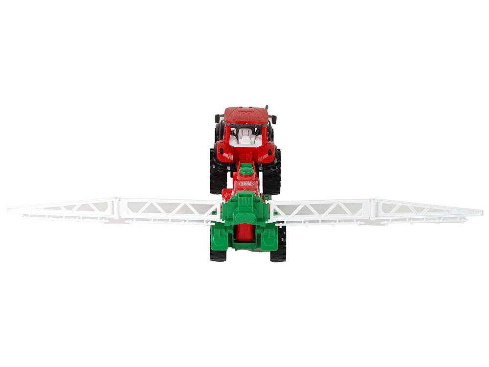 Ackerschlepper, Mit, Rot, Sprayer