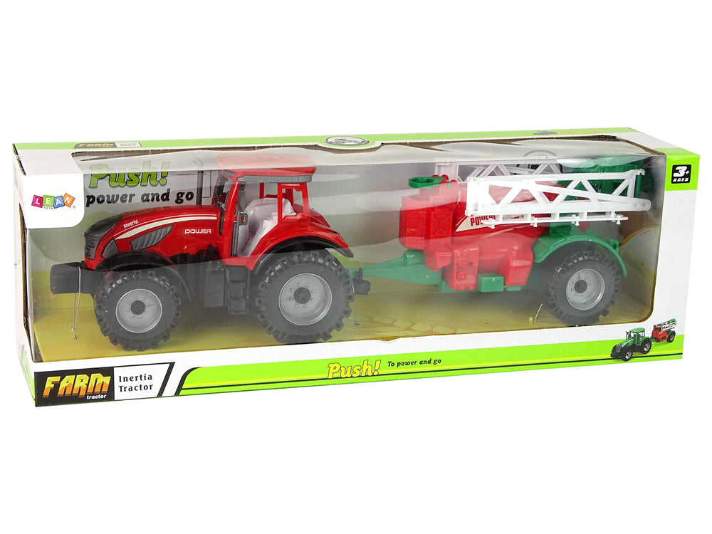 Ackerschlepper, Mit, Rot, Sprayer