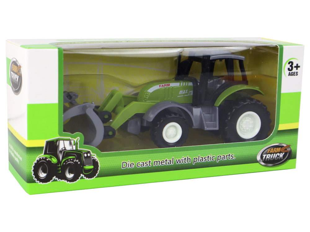 Traktor-Bagger-grünes Krokodil-Landwirtschaftsfahrzeug