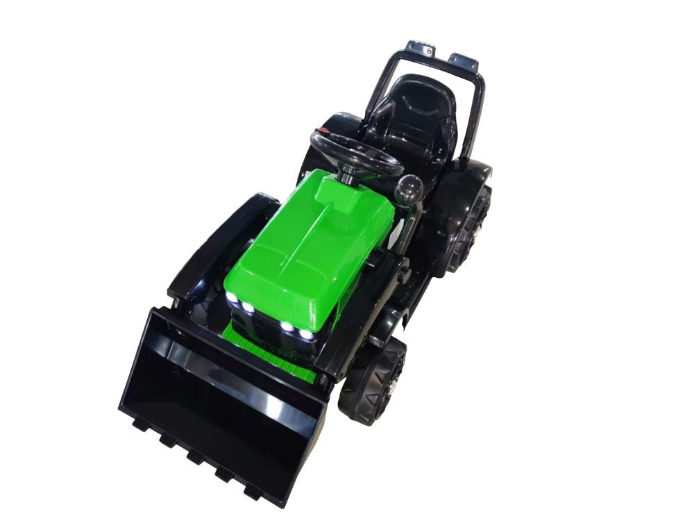 Elektrischer Aufsitztraktor ZP1001B Grün für Kinder ab 3 Jahren